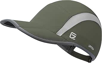 Casquette REI Running Légère Réfléchissante 5 Panneaux, Bleu/marron, Taille Unique