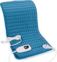 Large Electric Heating Pad Auto Shut Off, Machine Washable, Heat Pad for Neck & Shoulder, 12"×24"