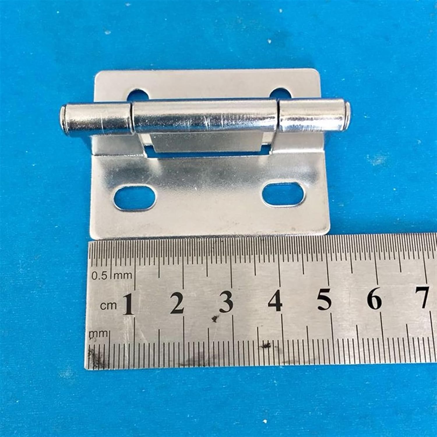 Concealed Door Hinges Heavy Duty Invisible Hidden Hinges 2 Inch,Folding Hinge for Kitchen Cabinet Door