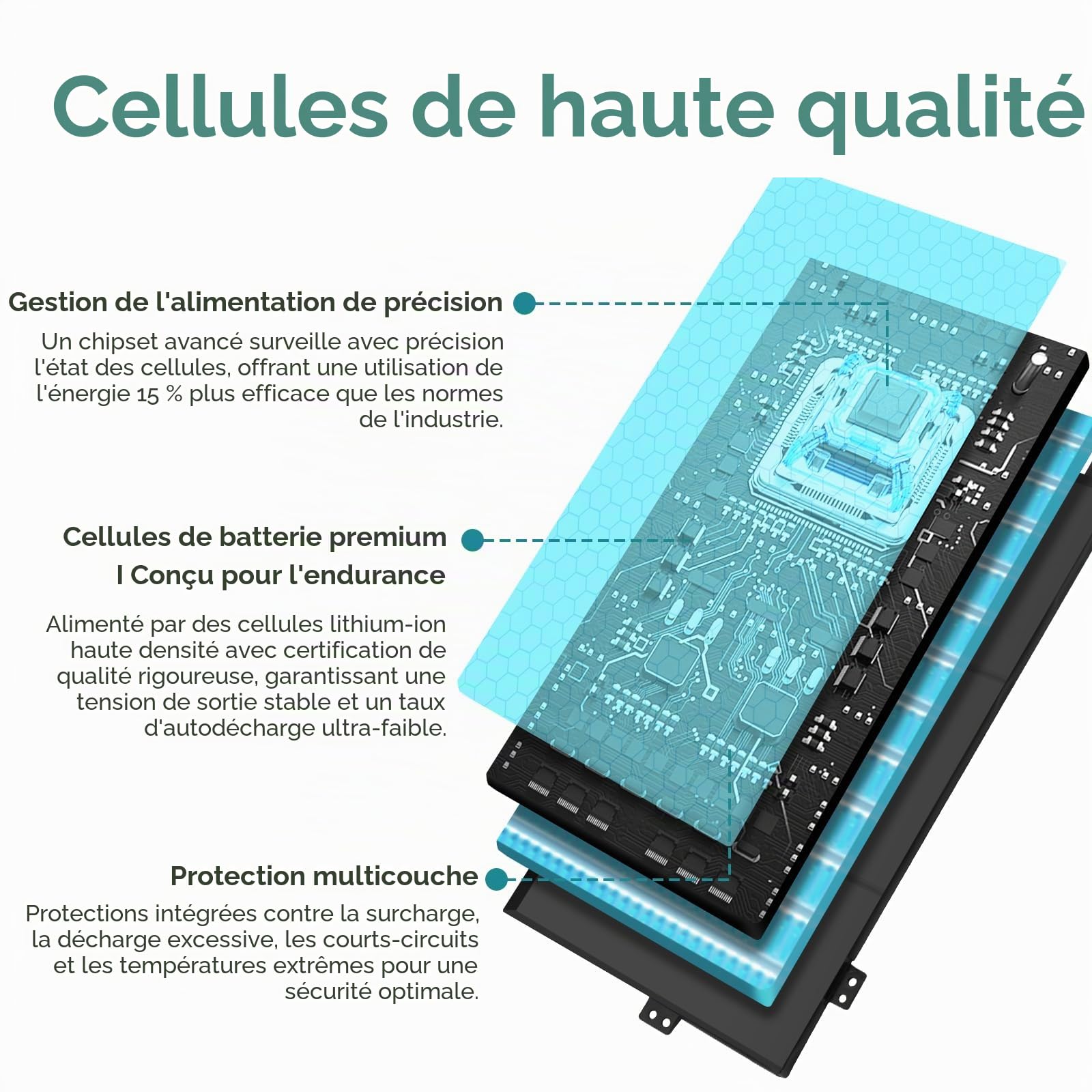 C21N1818 B21N1818-3 Batterie pour ASUS VivoBook A409 D409 F409 M409 X409 A509 D509 F509 M509 X509 D409BA D409DA M409BA M409DA F409FA A409MA A409FA A409FJ A409JA A409JB A409JP X409DA X409BA X409FA