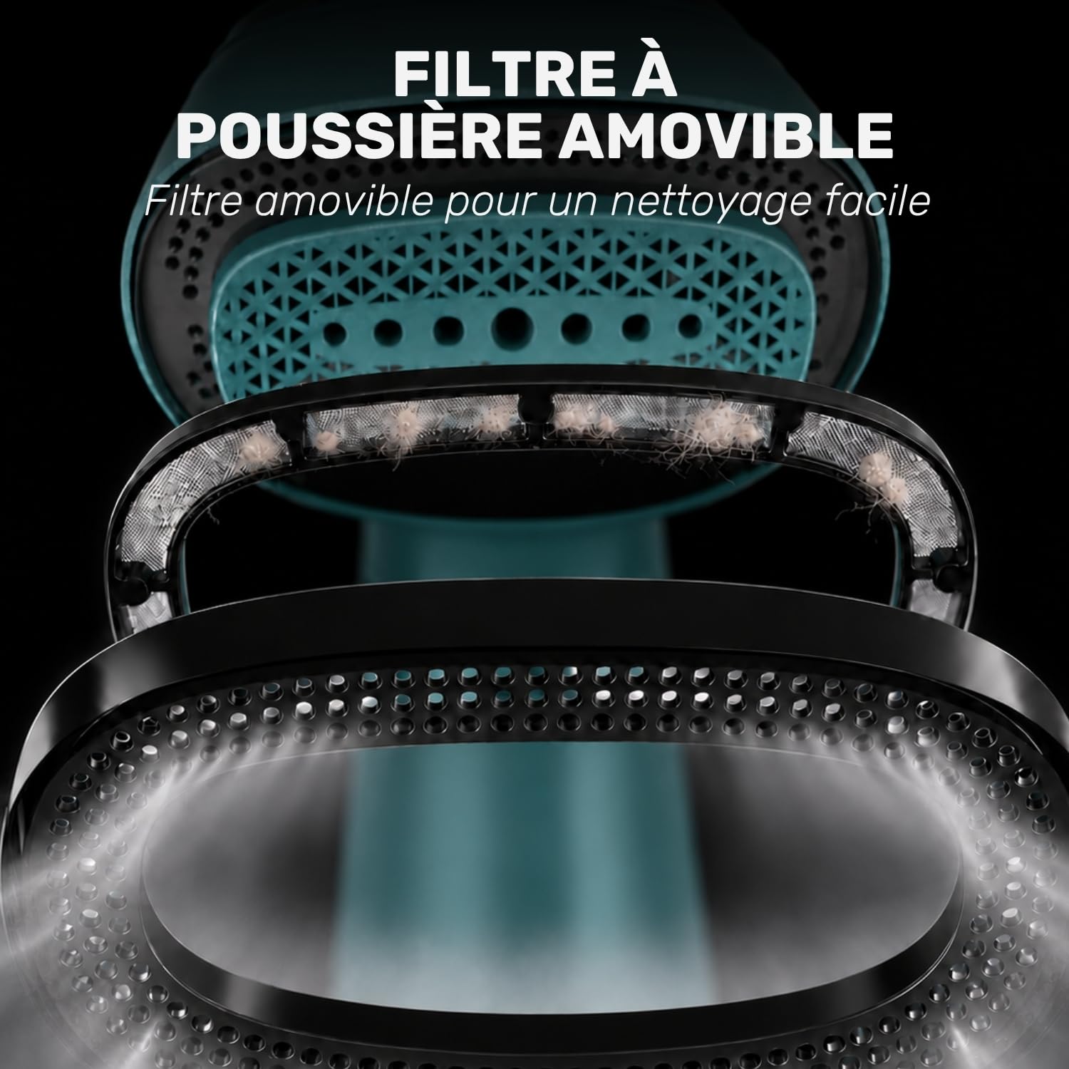 Taurus - nettoyeur vapeur 1550 W, 3 niveaux vapeur et aspiration, Prêt en 30 s, Écran LED, Réservoir 180 ml