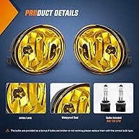 Vista 2 de Nilight Conjunto de luz antiniebla compatible con Nissan Armada 2005 2006 2007 2004 2005 2006 2007 2008 2009 2010 2011 2012 2013 2014 2015 Titan