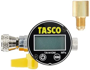 タスコ　TASCO デジタルミニ真空ゲージキット TA141DM Amazon.co.jp: イチネンTASCO ミニ真空ゲージキット デジタル