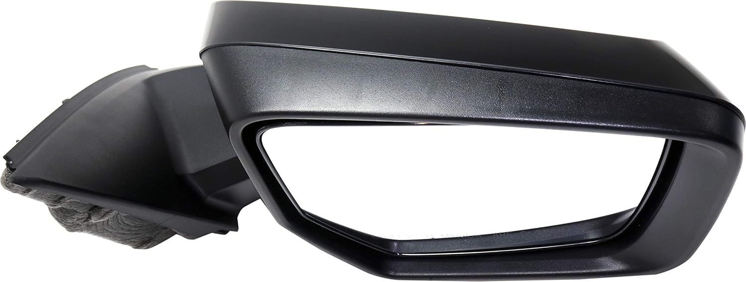 Garage-Pro Side Mirror, Power Heated Replacement for Chevrolet Impala 2014-2020, Signal Light & Puddle Lamp, Passenger Side, Paintable