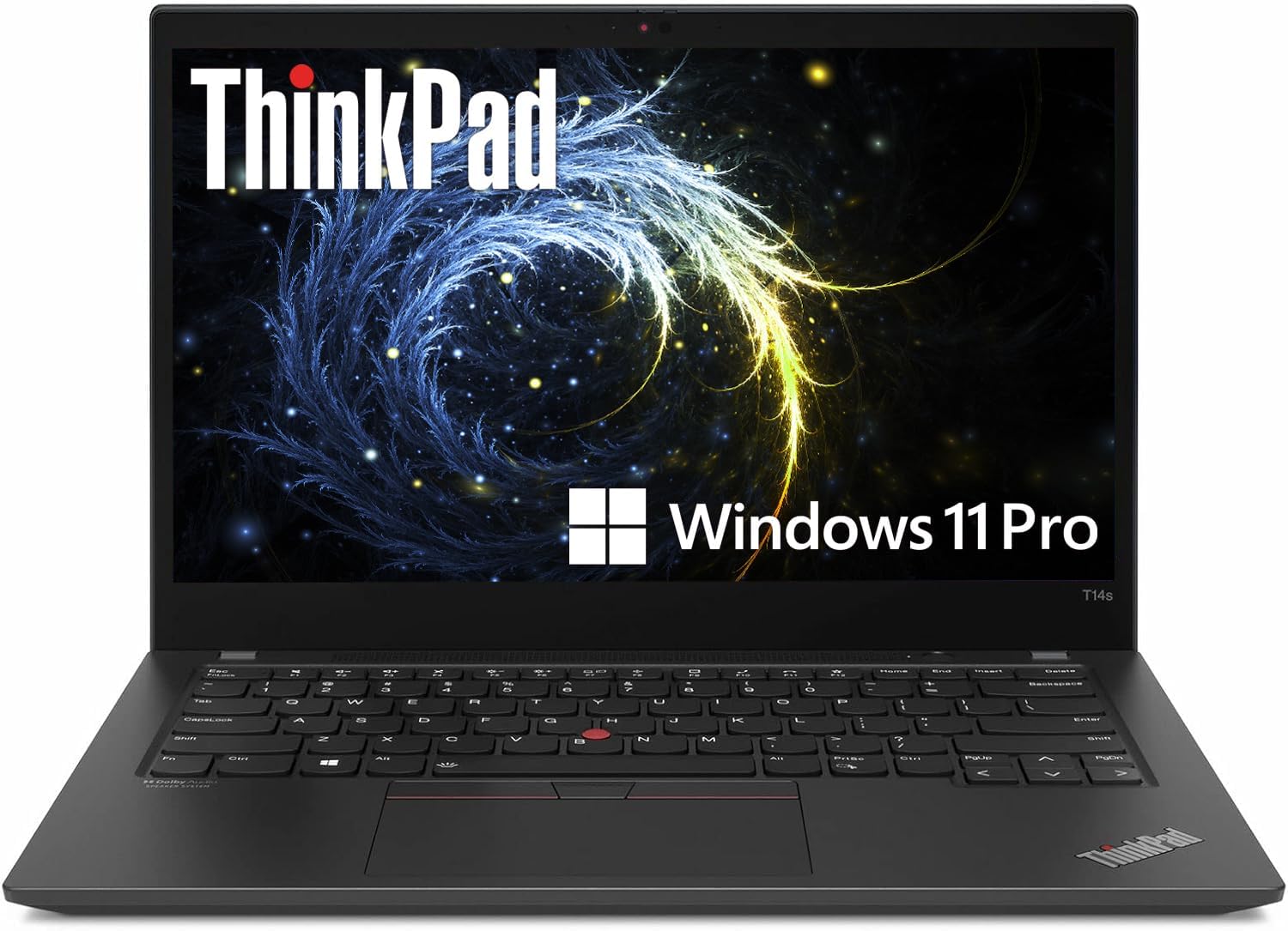 Lenovo Thinkpad T14s Gen 2 Business Laptop, 14" FHD (1920 x 1080), Intel Core i5-1135G7, 16 GB RAM, SSD da 512 GB, tastiera QWERTY Windows 11 Pro (ricondizionato)