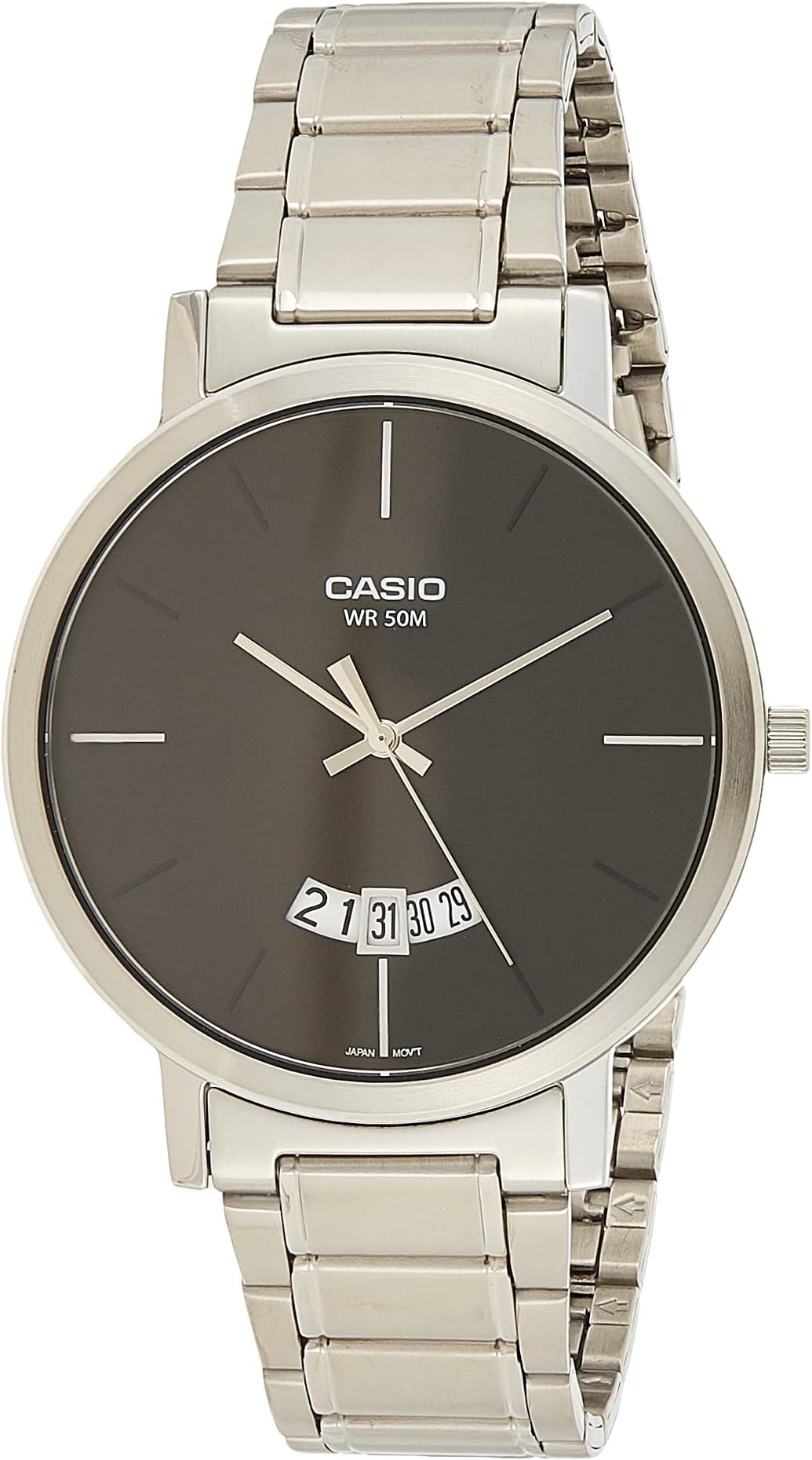 Casio Analog Black Dial Men's Watch-MTP-B100D-1EVDF