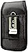 Wonderfly Vertical Pouch for Flip Phone, Smartphone or Device Up to 4.20x2.35x0.65 Inch in Dimensions, a Heavy Duty Rugged Nylon Canvas Carrying Case with Belt Clip, Hook-and-Loop Fastener