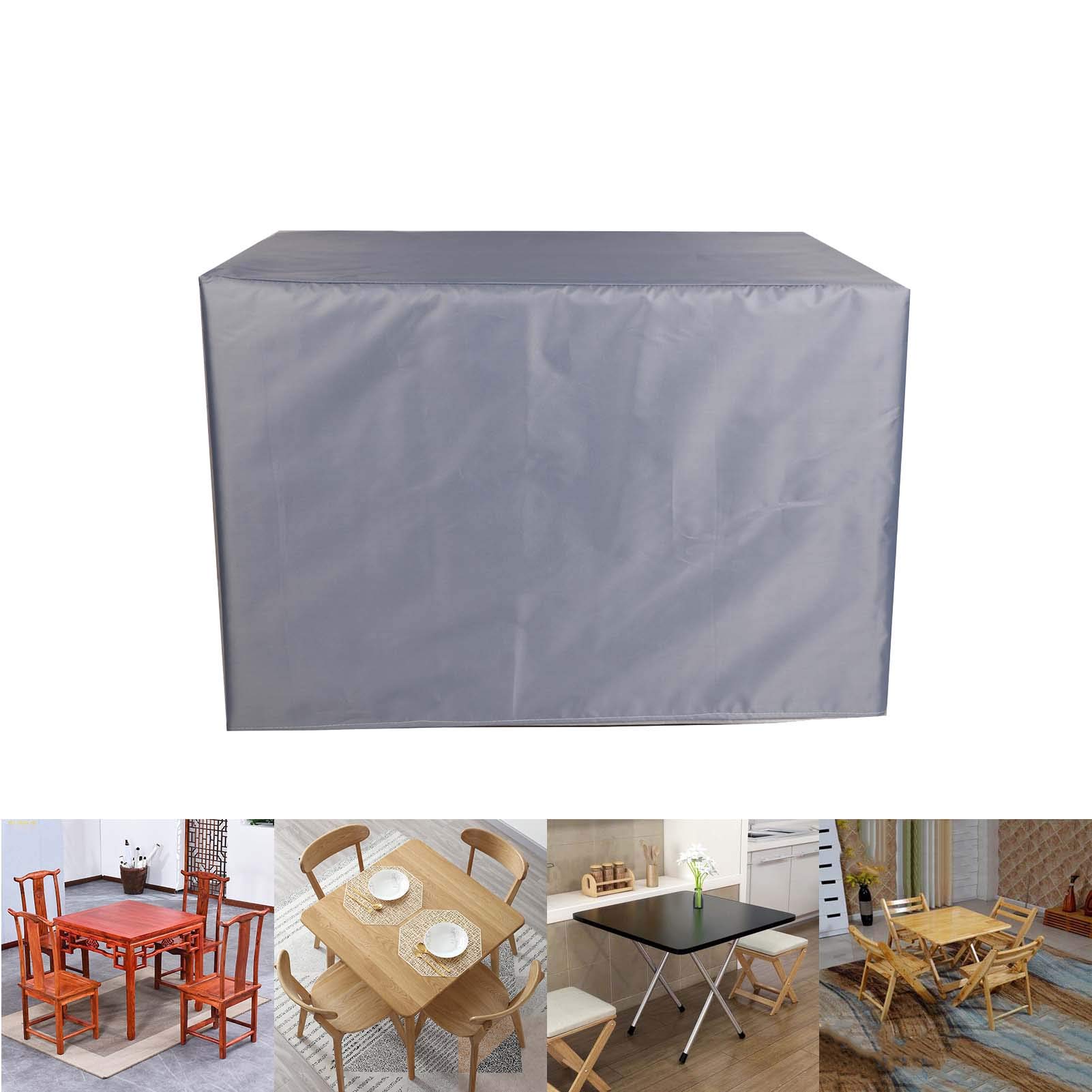 BALEINE Terrassenmöbel-Abdeckung – Wasserdicht, 420D Oxford, 274x203x71 Cm, Schwarz