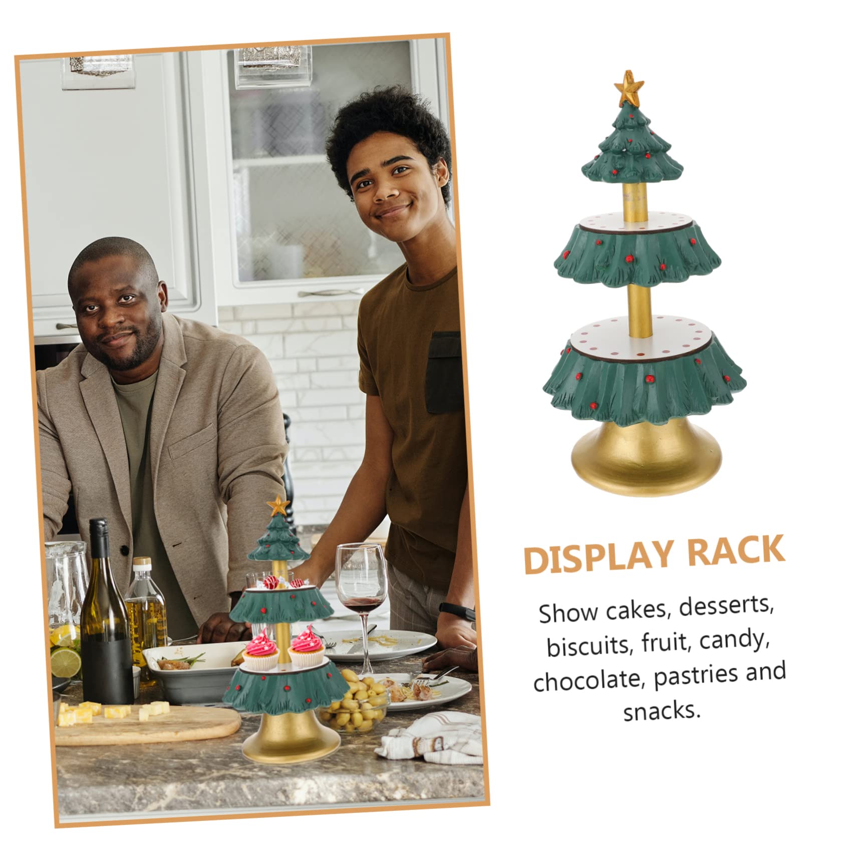 Amazon.co.jp: KICHOUSE クリスマスツリー型 デザートディスプレイ