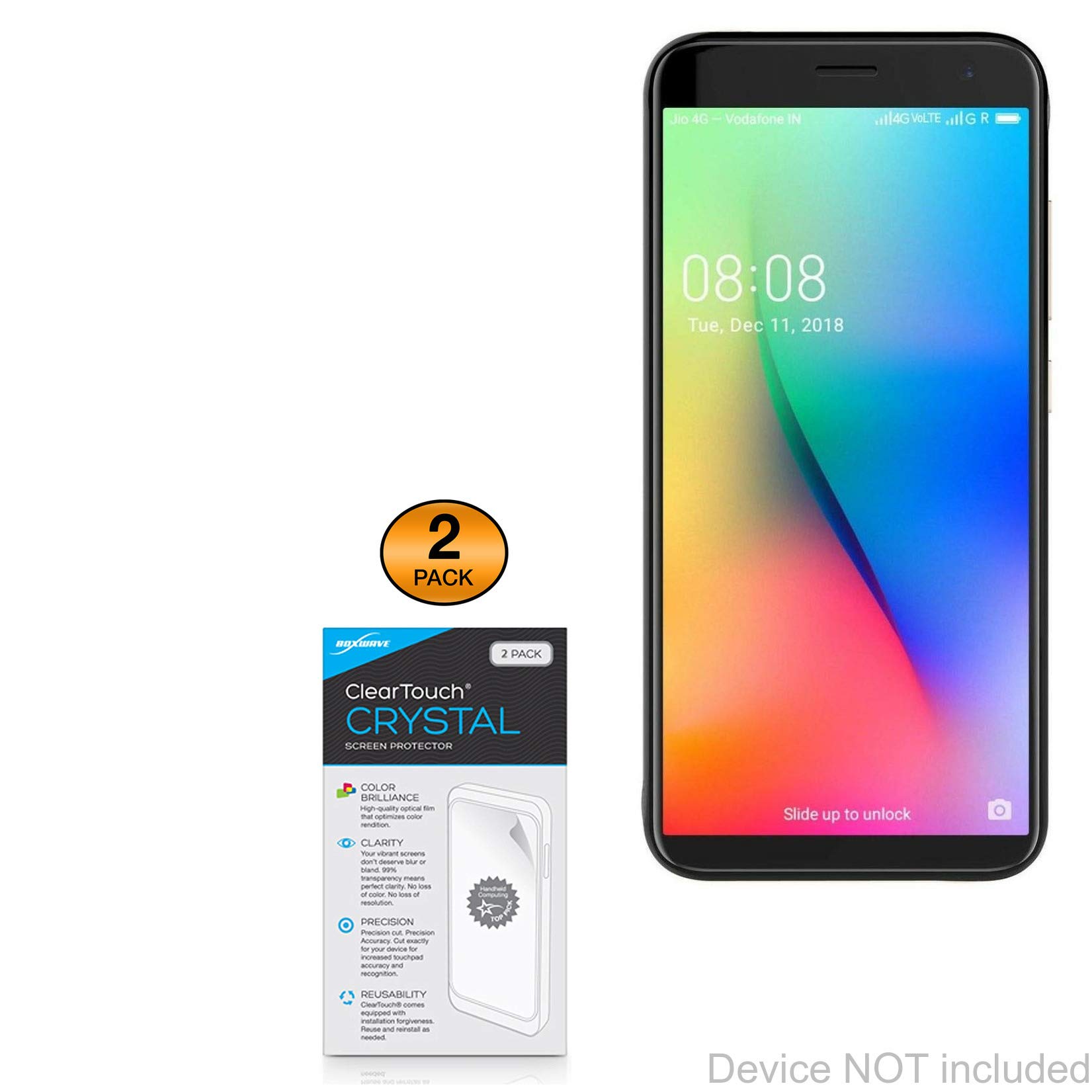 Boxwavescreen Protector Compatible With Ivoomi Ipro Cleartouch Crystal 2  Pack | Desertcart Seychelles