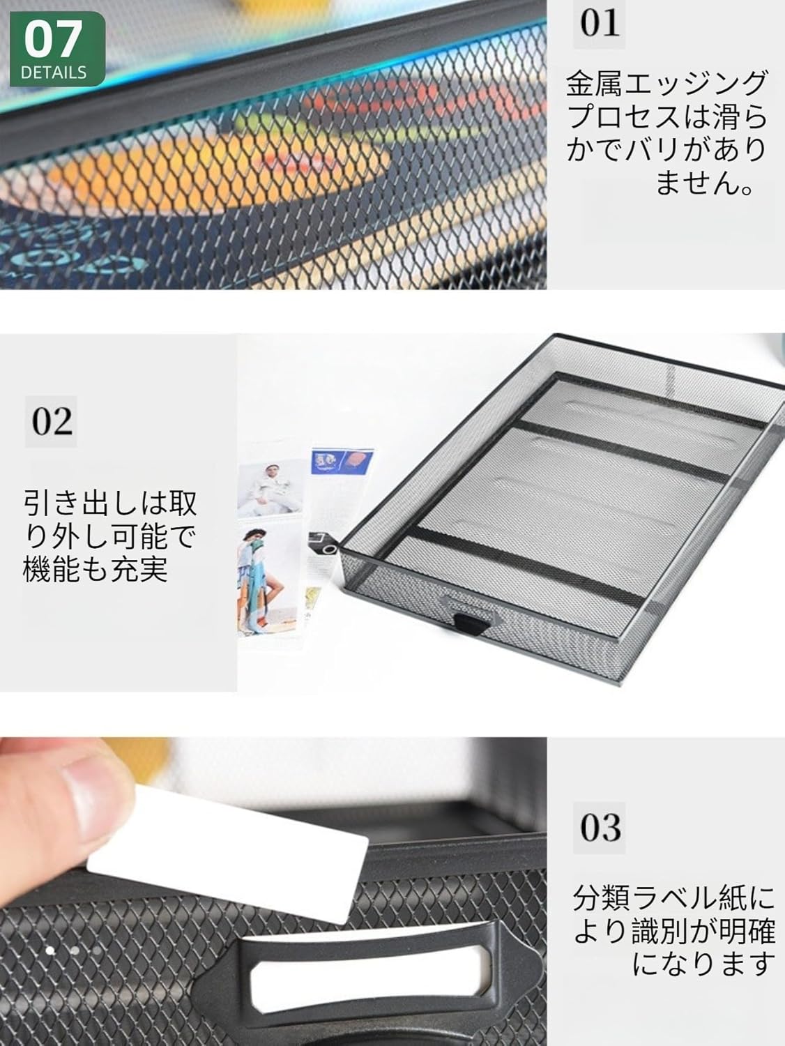A4ファイルラック5/6層本整理袋キャスター付きテーブル下収納ラック (A4-6層、シルバー)