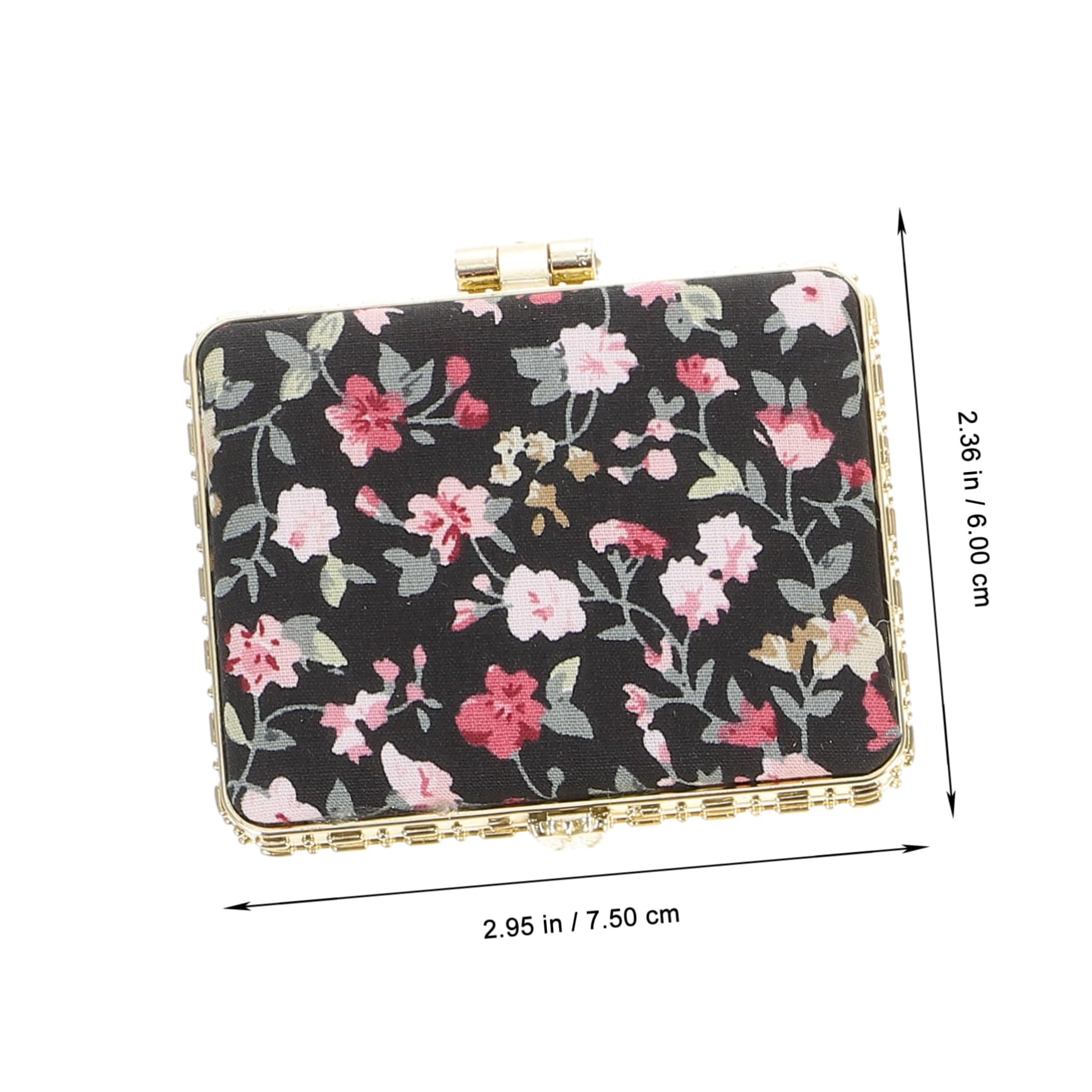 SHERCHPRY 2 Set Specchietto Viaggio Compatto Mini Borsa Doppia Faccia Portatile Per Donne E Ragazze Design Retrò Vari E Colori 6 Pezzi*2