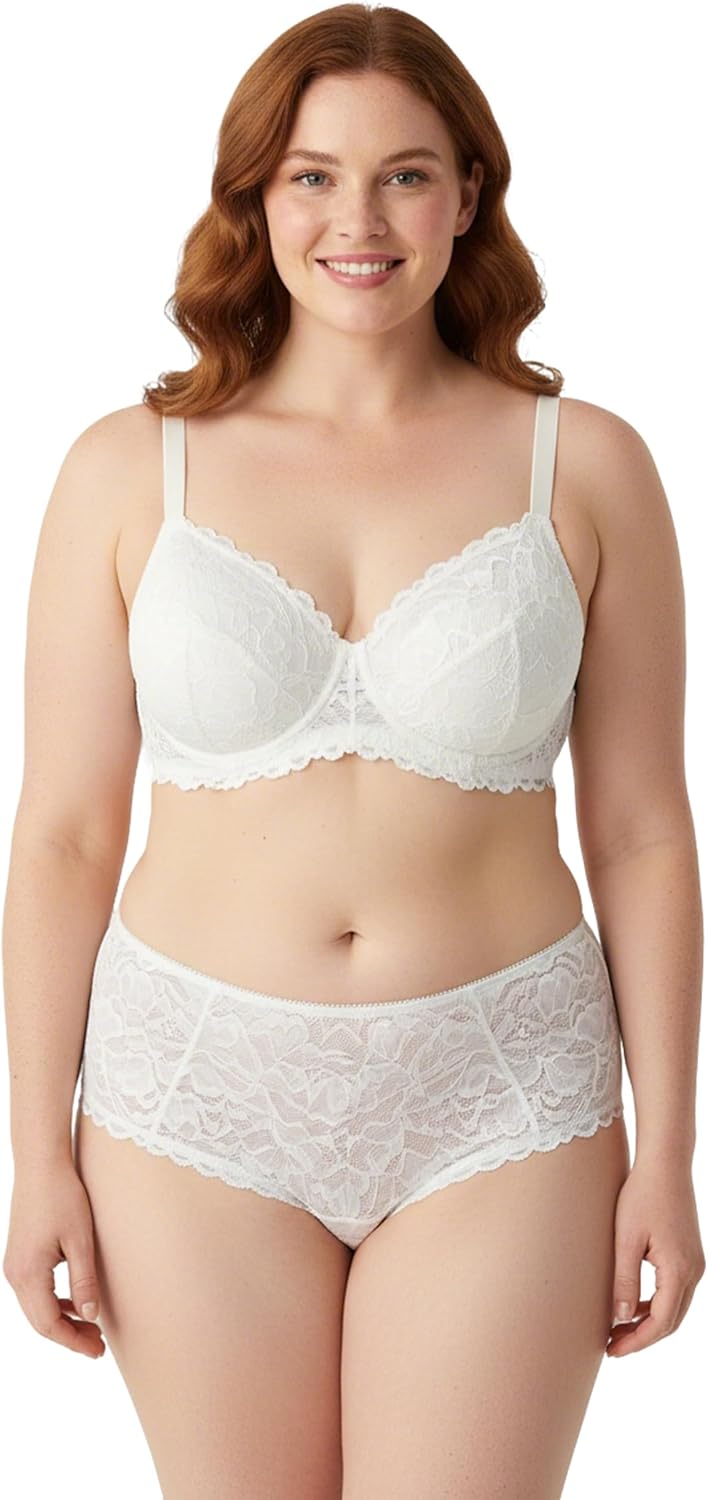 3 Pack Lace Bras for Women – Elegant Padded Push Up Bra with Underwire, Stylish Sexy Bra, Ultimate Comfort Lift Support