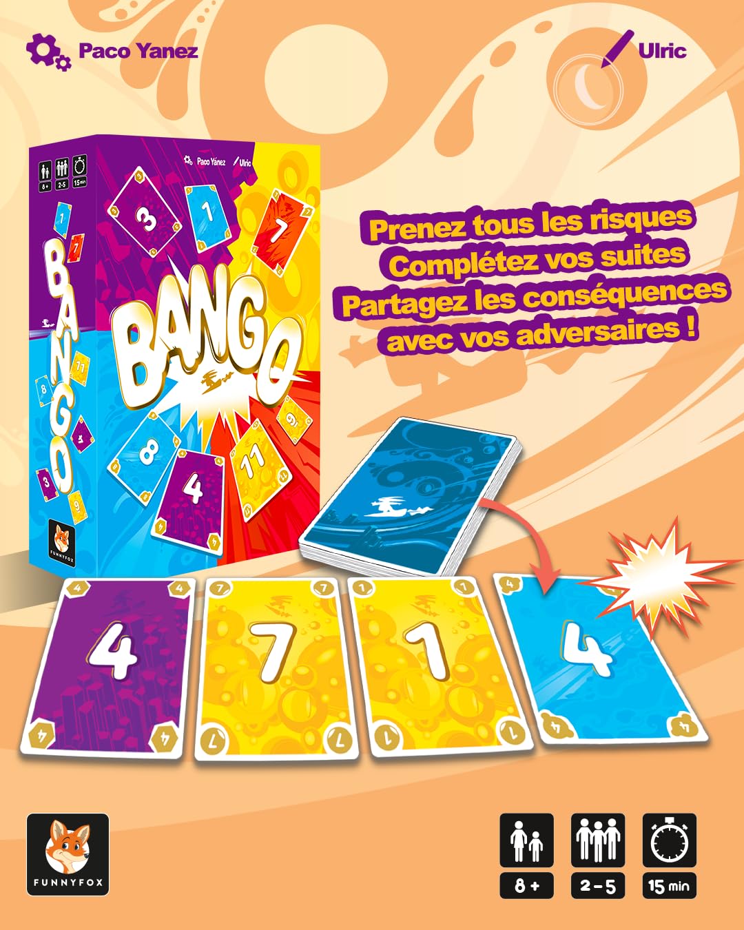 Jeu d'ambiance Funny Fox Bango