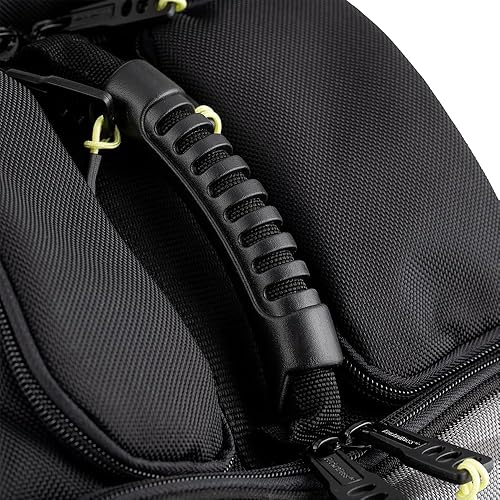 Miniatura 10 de Bucket Boss Paquete de herramientas de alta visibilidad Pro Tech con empuñaduras de mango StayPut, parte inferior de goma moldeada impermeable,