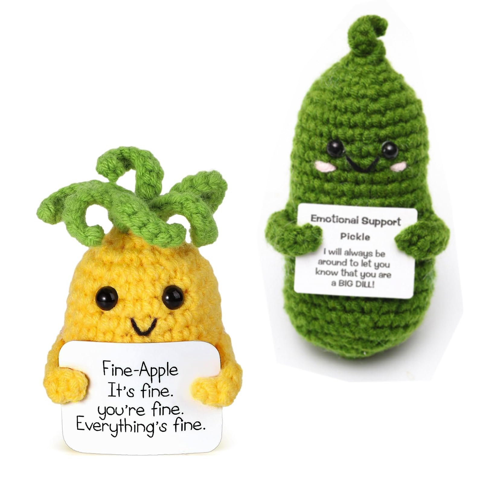 DAYIsjz Mini Knitted Potato Set Pocket Hug Creative Knitted Wool Potato Girasole Doll Girasole per donne, regalo di addio, migliore amica