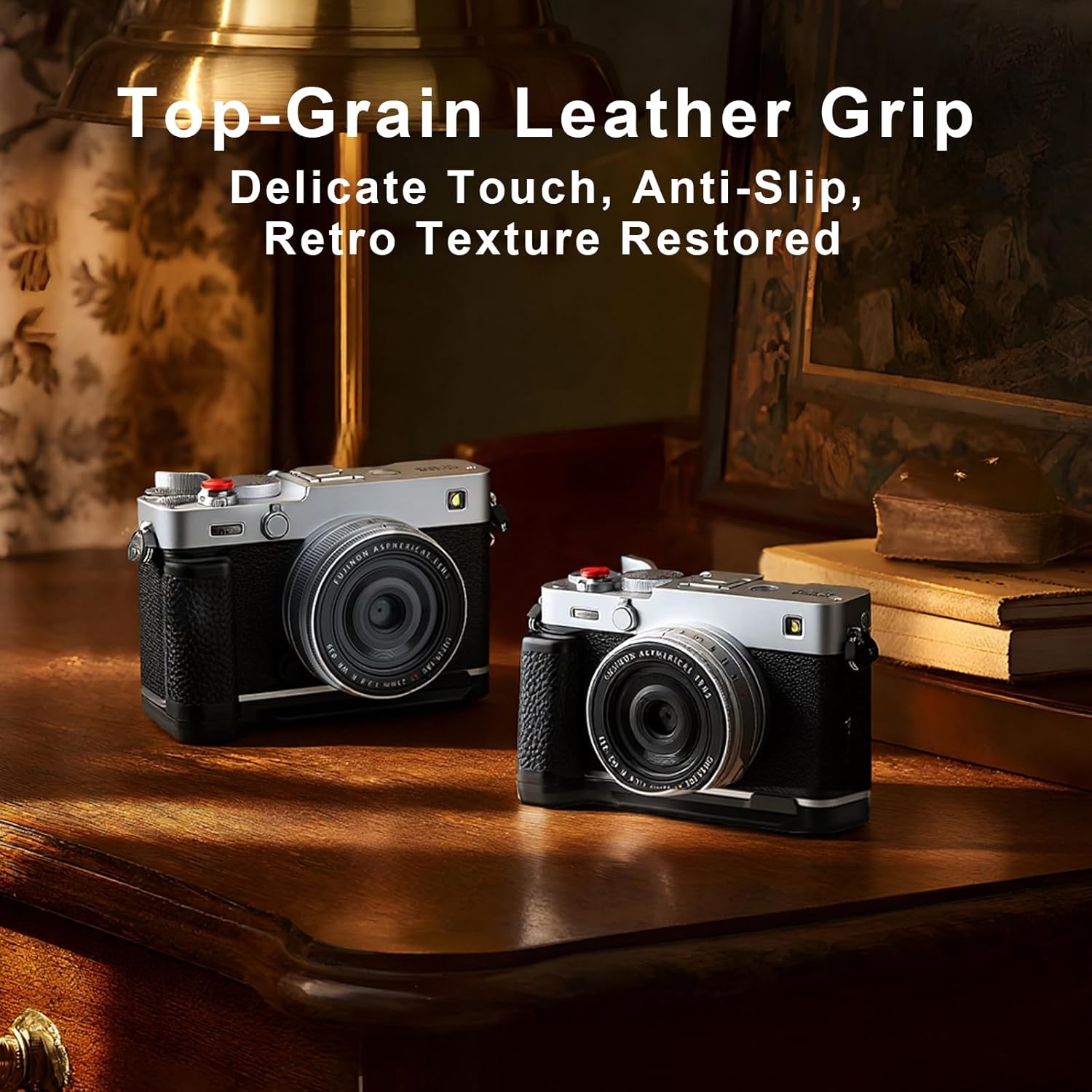 Haoge Handle HandGrip for Fujifilm XE5 Camera Body L-Shape Grip Bracket HG-FUXE5N-B Black with Arca-Swiss Standard Plate - Image 8