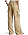 Lauren Ralph Lauren Linen Wide-Leg Cargo Pants - #5 of 7