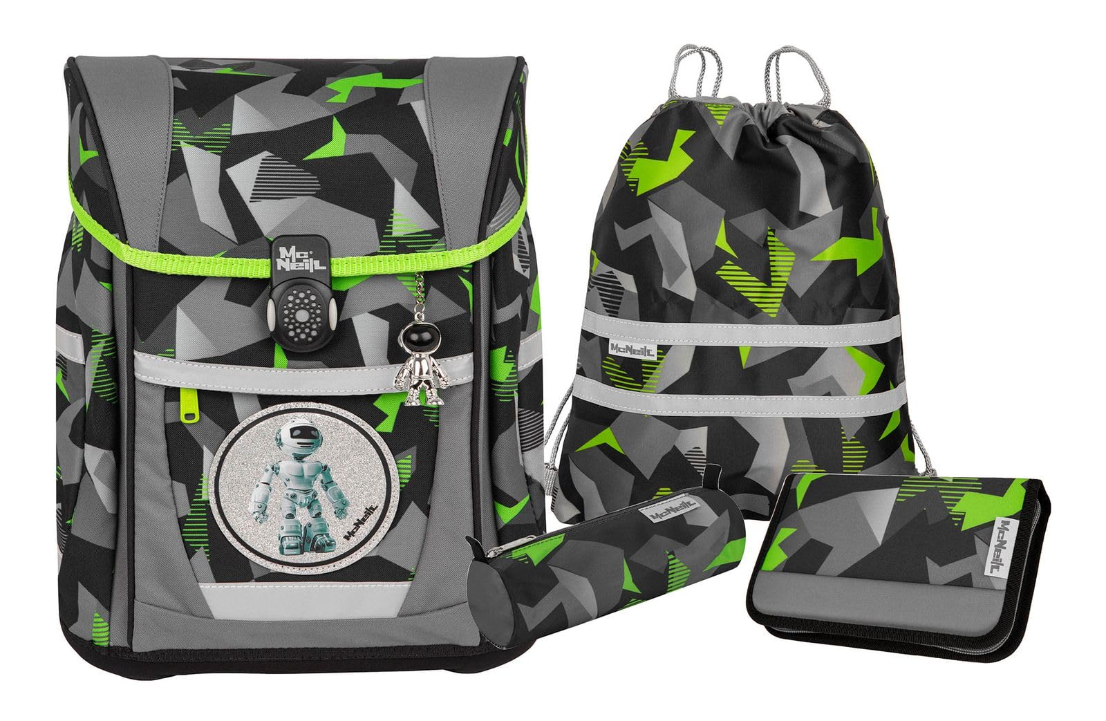 McNeill Schulranzen-Set TENERO, 5tlg. - Kollektion 2024