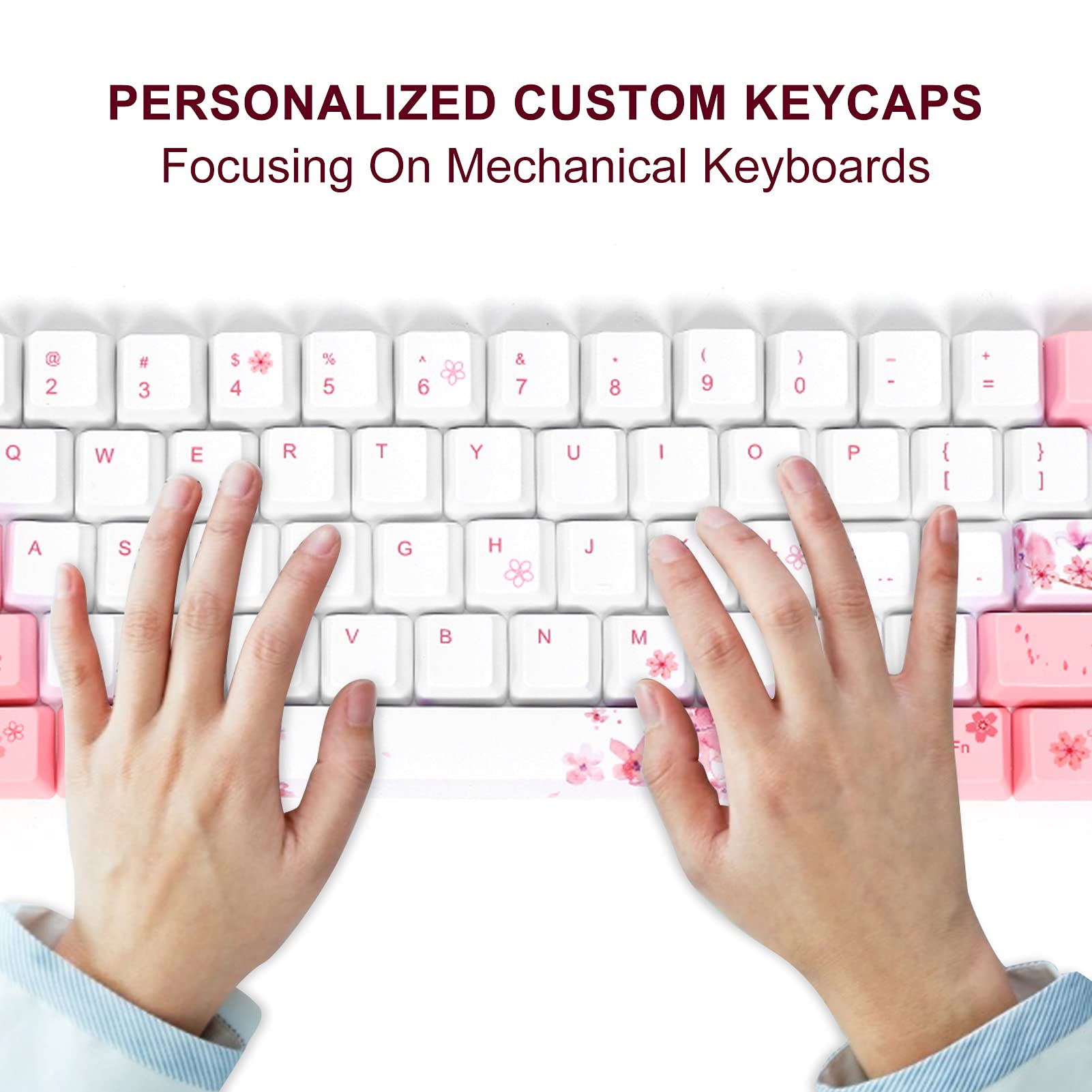 Custom Keycaps, 73PCS Colorful Keyboard Keycaps, DIY Keyboard Keycaps