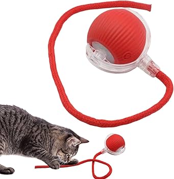 Amazon | 猫 おもちゃ 改良型 自動 猫 ボール 3モード搭載 光る