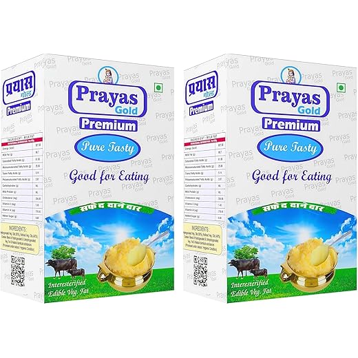 PRAYAS GOLD Premium Cow Ghee 100 Natural & Fresh Cow Ghee w