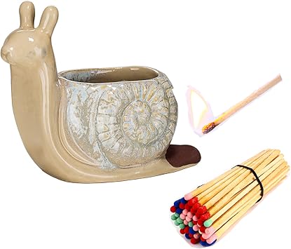 Matches in a Jar with Striker, Match Holder with Striker, Cute Ceramic Match Striker Jar, Match Jar, Matchstick Holder for Candles Bathroom Decor -Includes 100+ Rainbow Color Matches