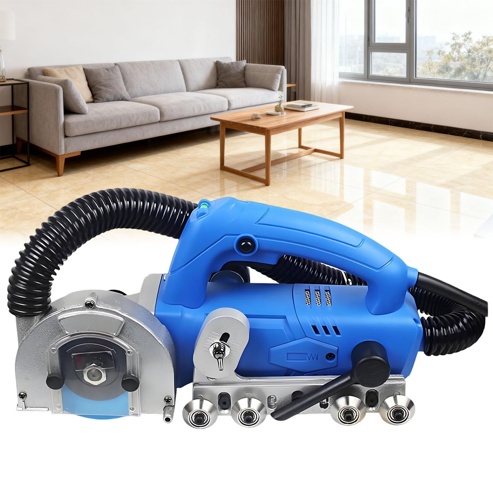 9000r / Min Macchina for Pulizia Cuciture Elettrica Strumento for Costruzione Cuciture Bellezza Fessura for Pulizia Fessure Piastrelle for Pavimenti in Ceramica Sen
