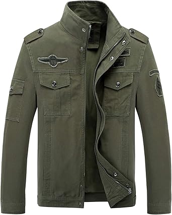 fitted military jacket
