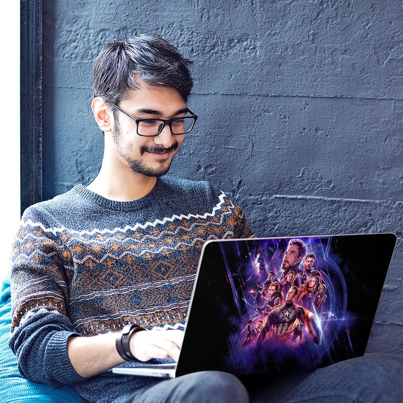 Galaxsia Avengers Heroes D1 Full Body Vinyl Laptop Skin Sticker