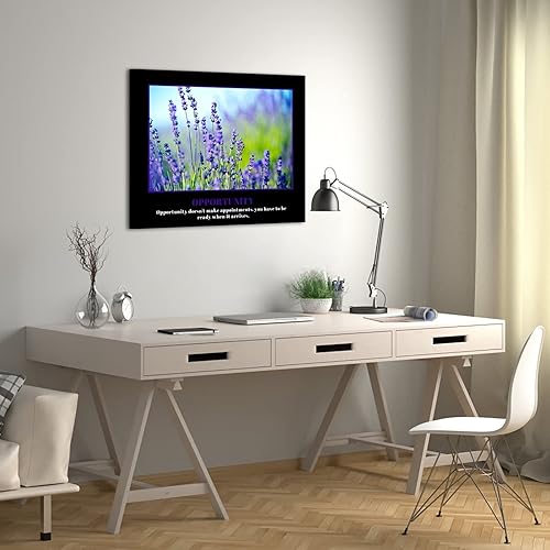 Miniatura 3 de KREATIVE ARTS Opportunity - Lienzo decorativo para pared, con citas inspiradoras y motivacionales, para el hogar y la oficina, aprovecha las