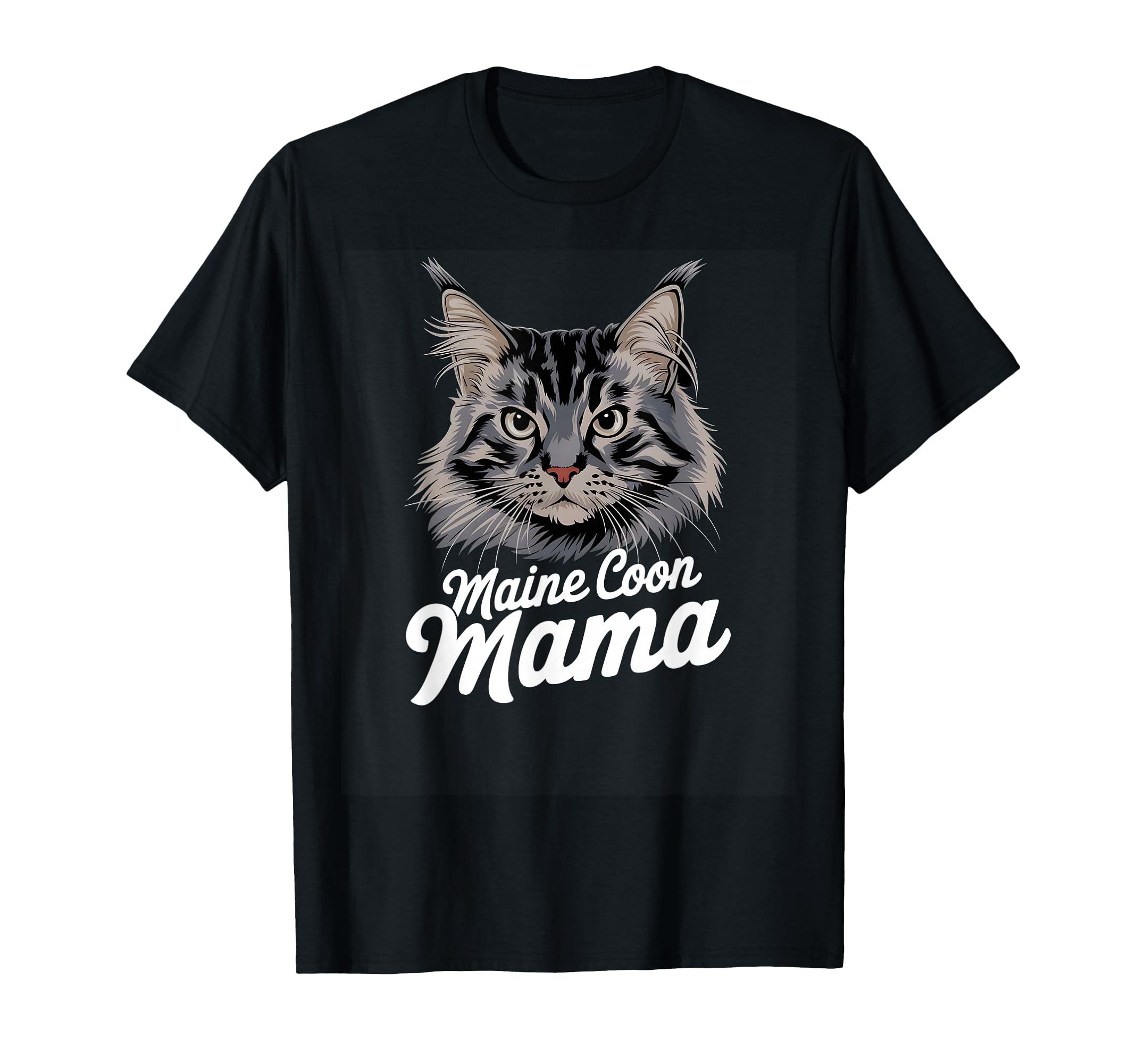 Maine Coon Mama Cat T-Shirt