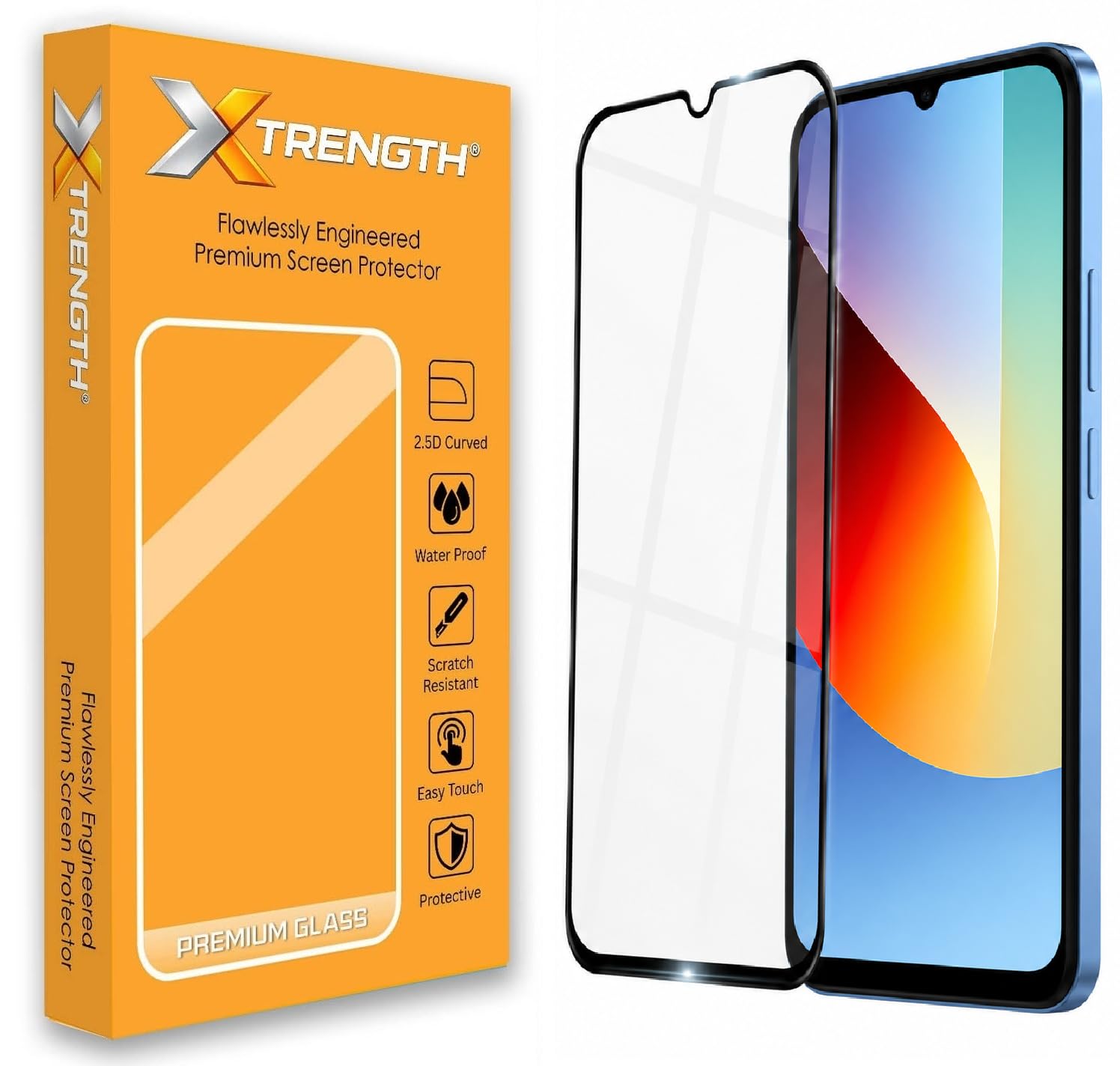 Tempered Glass for Samsung Galaxy S23 Ultra (6.8 Inch) with Installation Kit | 9H Edge to Edge Screen Protector | Anti Scratch — Amazon image 11