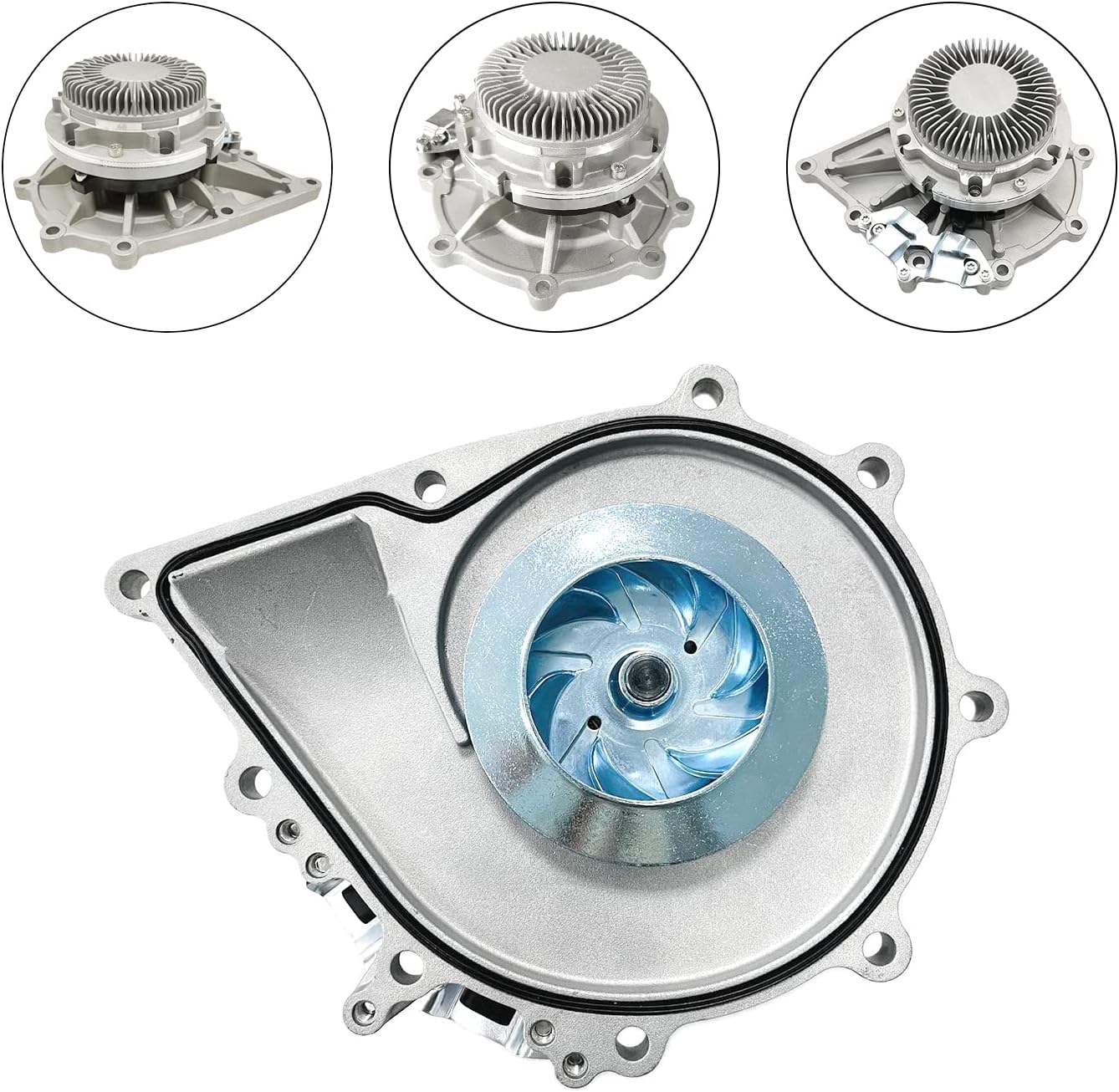 Water Pump EA4712001101 EA4722001601 A4712001101 Compatible with Detroit DD16 DD15 DD13 Freightliner Miscellaneous Truck