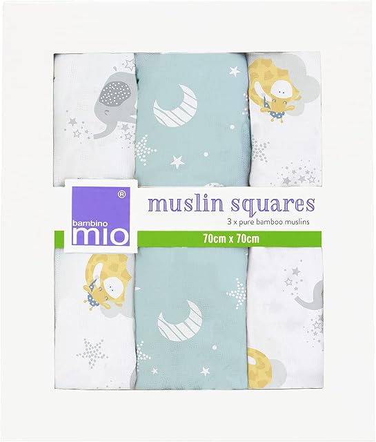 Bambino Mio, Muslin Squares Super Soft Bamboo Blankets