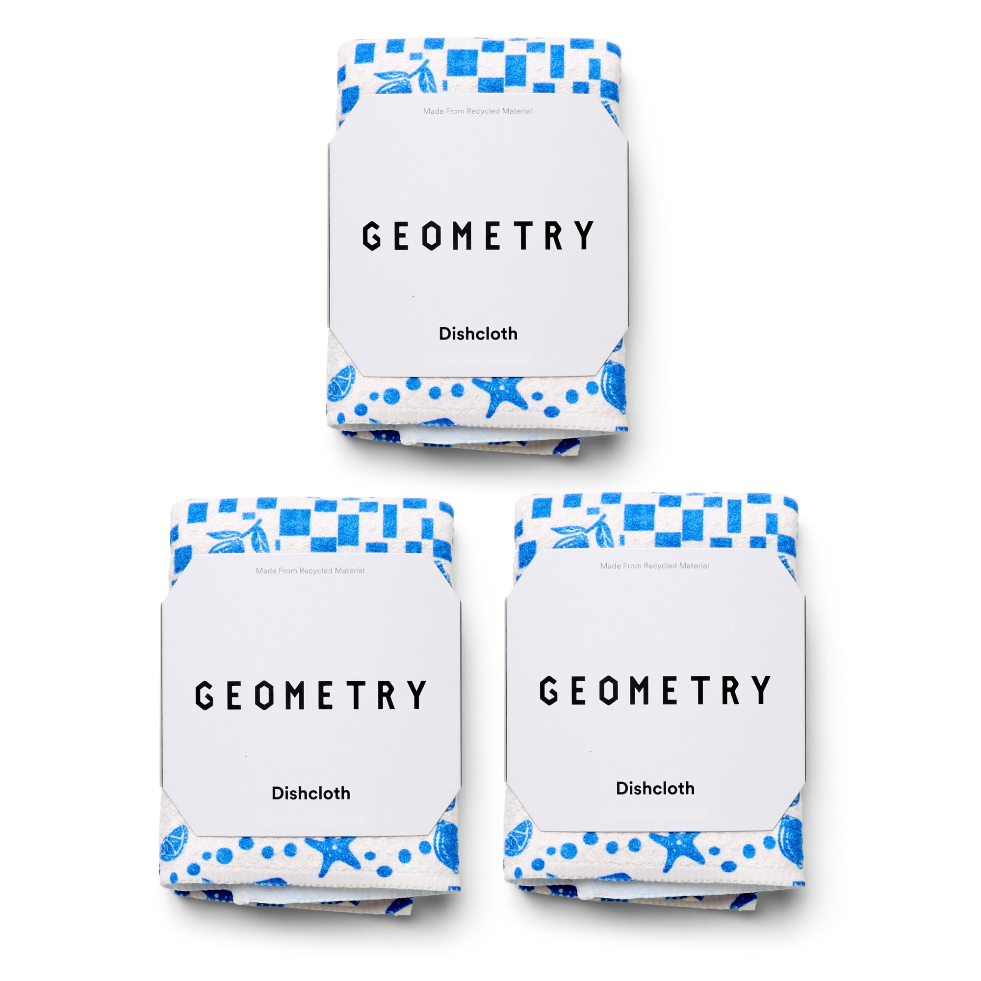 GEOMETRY Microfiber Dishcloth