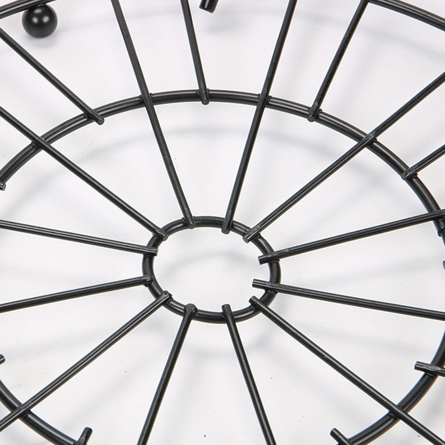 バナナハンガー付きフルーツバスケット - アイアンカウンタートップフルーツバスケットバナナハンガー -フック付きの両用取り外し可能なフルーツバスケット、取り外し可能なバスケット、キッチン収納バスケット、キッチンバスケット、収納排水バスケット、キッチン、果物、野菜、植物、花、バスアメニティ、バスルームの収納な ホステル、家庭、市場、レストラン、ホテル用の装飾的な取り外し可能な頑丈な収納バスケット防錆