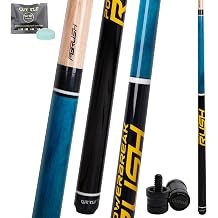 CUEELF Heavy Hitter Jump Break Pool Cue 20oz 21oz 22oz 23oz 3-Piece Pool Stick Extra Hard Bakelite Tip for Explosive Breaks and Effortless Jumps