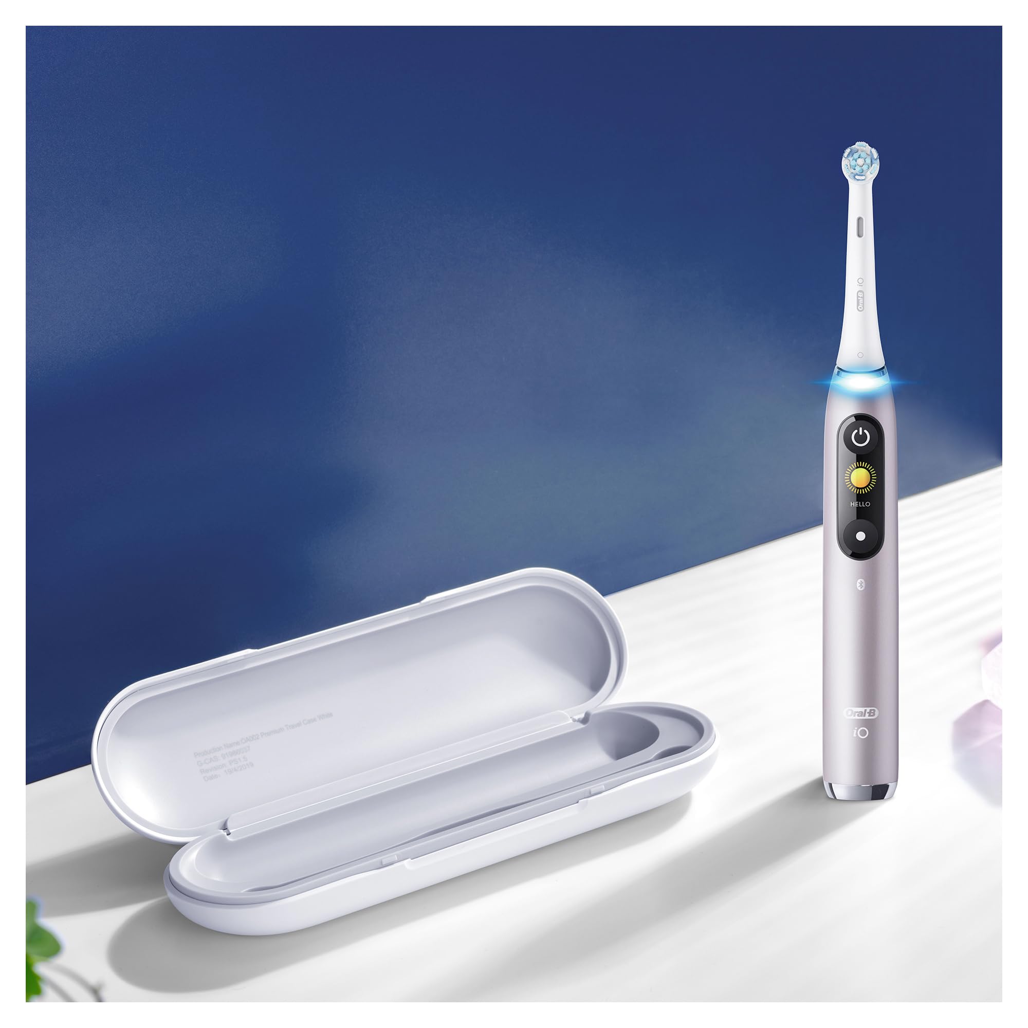 Oral-B iO Series 9N Rose Quartz mit Extra Aufsteckbürste elektrische Zahnbürste