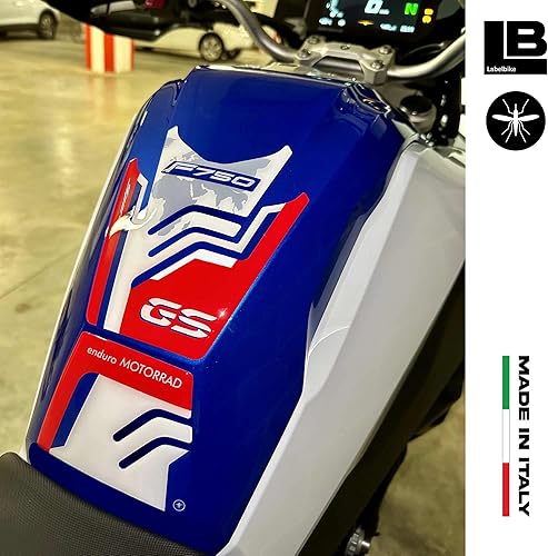 Miniatura 3 de labelbike - Adhesivo de resina 3D para motocicleta, protección para tanque compatible con BMW F750 GS 2018-2024
