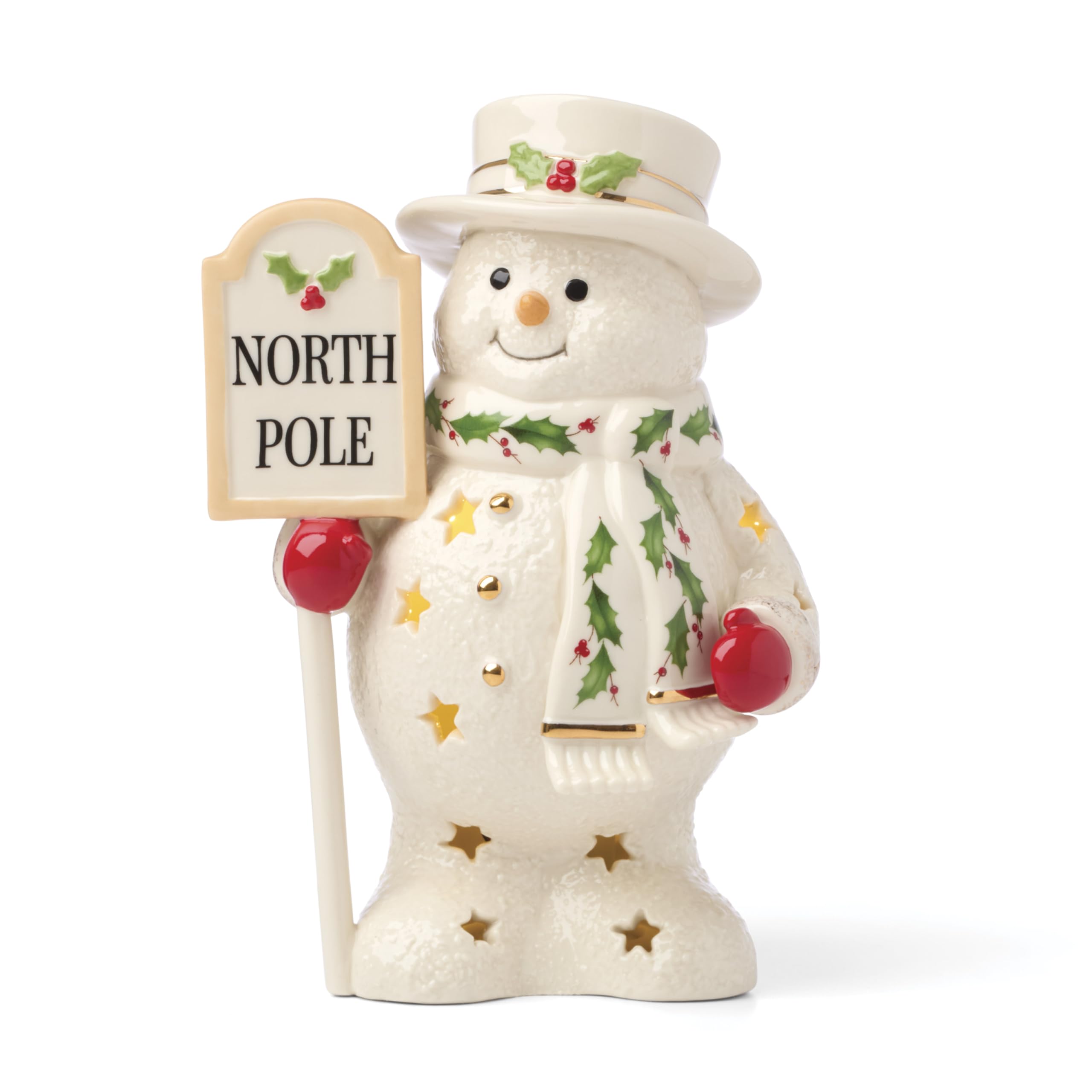 y♡ Amazon.com: Lenox 897869 Happy Holly Days North Pole Snowman