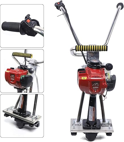 Miniatura 7 de 900w 35.8cc máquina vibratoria de hormigón de la energía de gas de la regla vibratoria concreta del cemento de 4 tiempos vibrador concreto para la