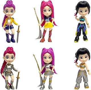 Comprar 6 Piezas 𝐊-𝐏𝐎𝐏 Figuras Anime Set Colección,Mini Decorativas Toys Figure Set,Regalo películas para niñas,Accesorios coleccionables para Adultos niños,Merchandising Fans Decoración (B)
