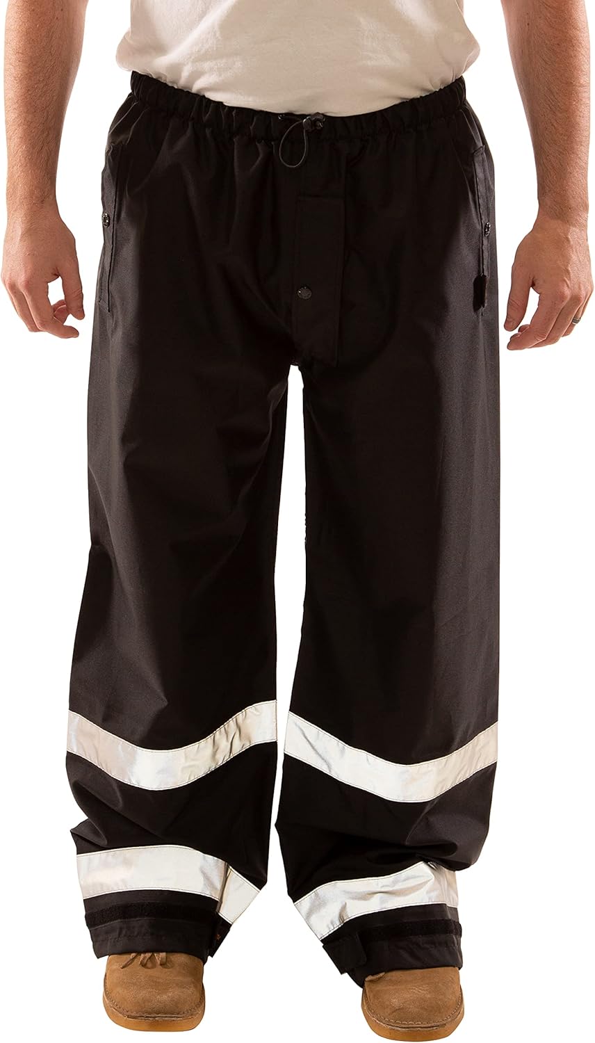 TINGLEY Icon P24123 Snap Fly Front Pants, Black