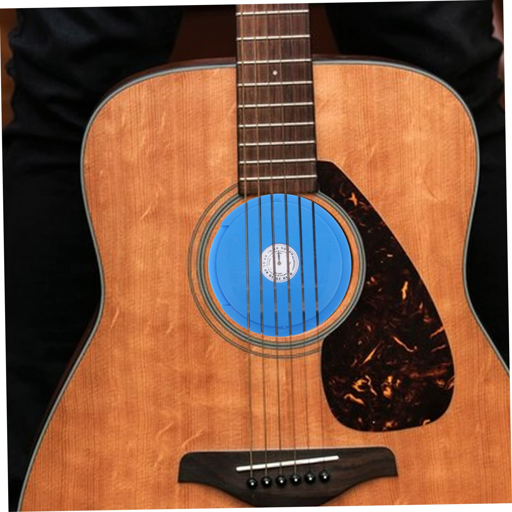 Toyvian 5piezas Humidificador De Guitarra Acústica Con Higrómetro Kit De Mantenimiento Para Preservar El Sonido y Evitar Daños Tu Instrumento Musical