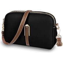 Crossbody Bag for Women,Leather Cross Body Bag Ladies Girls Small Handbags,Waterproof Phone Bag with Adjustable Wide Strap,Shoulder Bag with Zip for Women Lady Girl Shopping Travel Daily Use
