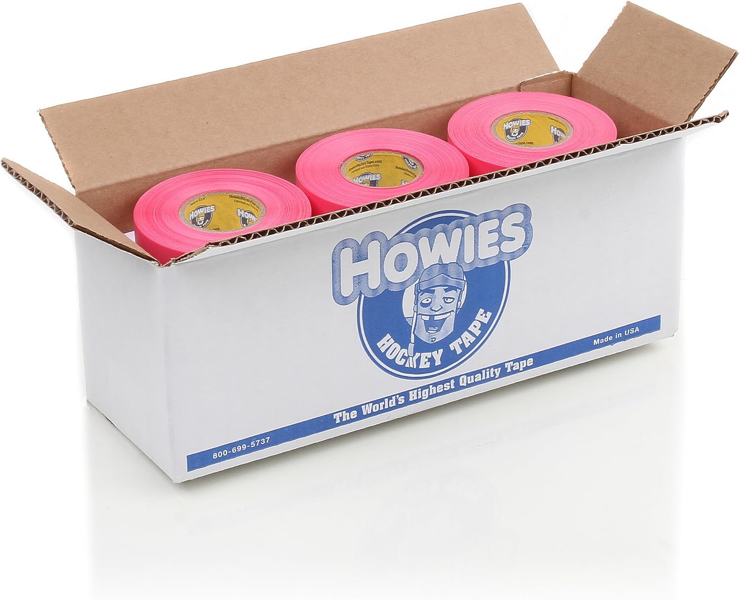 Howies Colored Shin Pad Hockey Tape 12 Pack | 1" Sock & Shin Pad Tape for Hockey, Soccer, Lax, Sports | Multiple Colors | Strong Grip, Durable, Long-Lasting | Made in USA