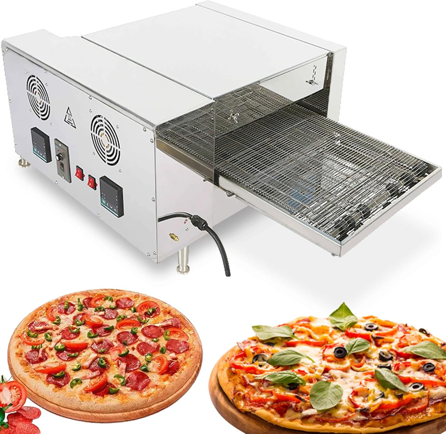 Chain Pizza Oven, Silver