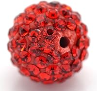 Vista 15 de Bolas de discoteca de 0.394 in de cuentas de arcilla de cristal checo Shamballa pavimenta calidad premium