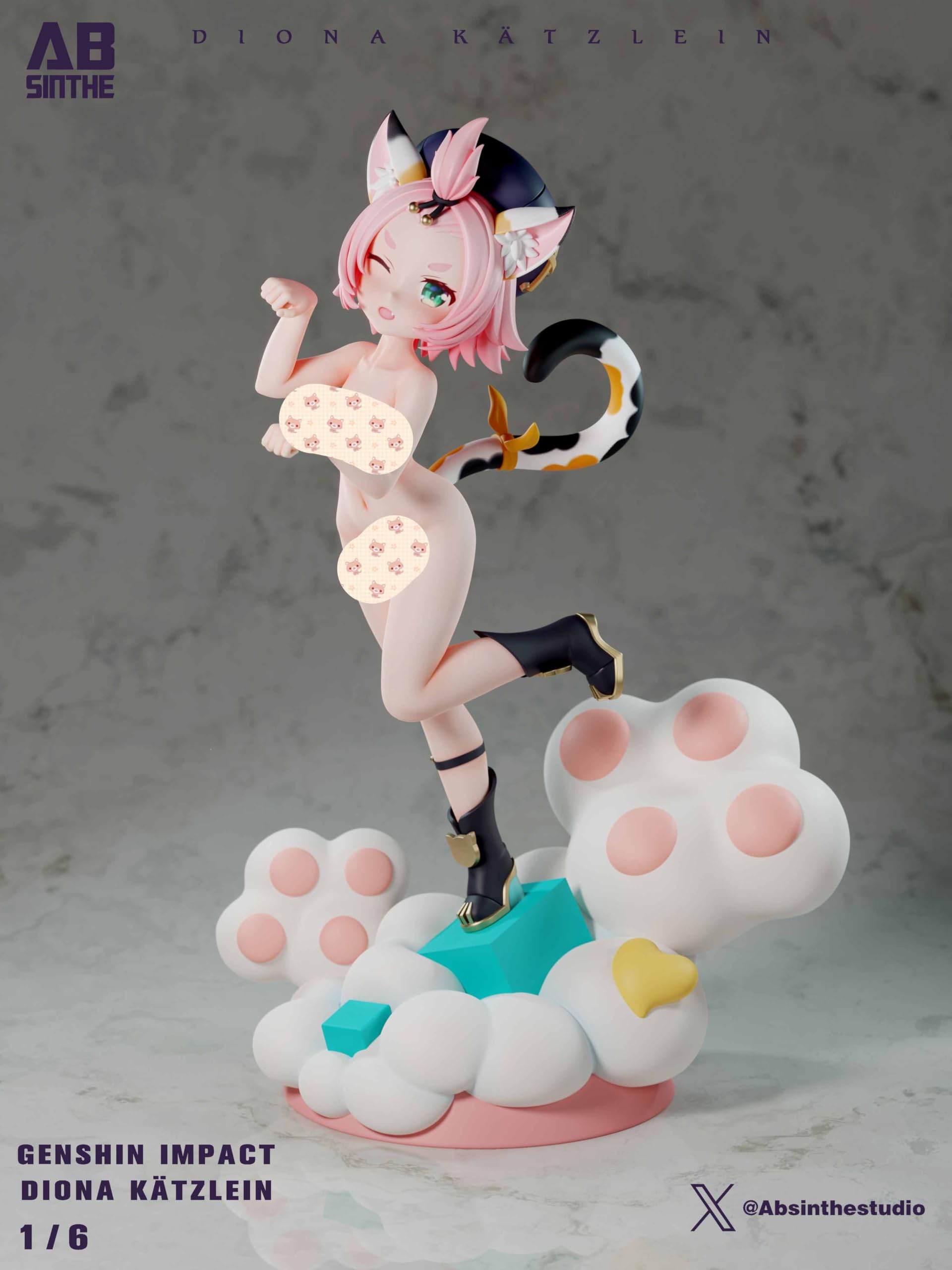 Amazon.co.jp: ディオナ フィギュア 1/6スケール 塗装済み完成品